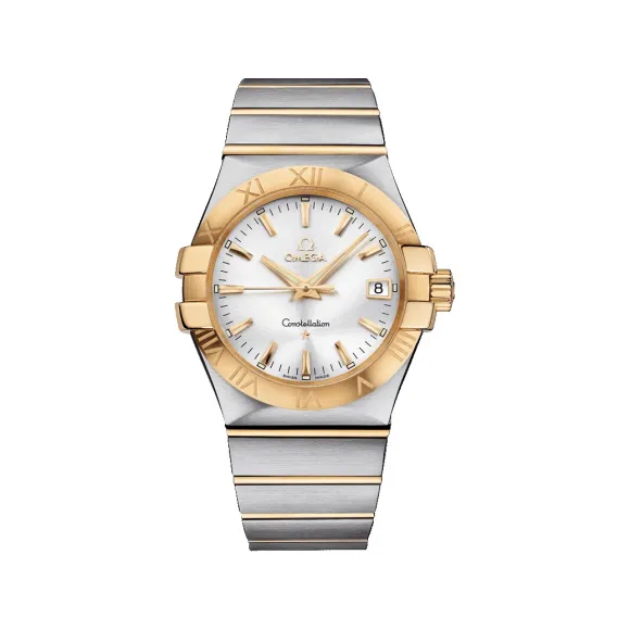 欧米茄/Omega 星座系列 精钢 黄金表链 石英机芯 123.20.35.60.02.002