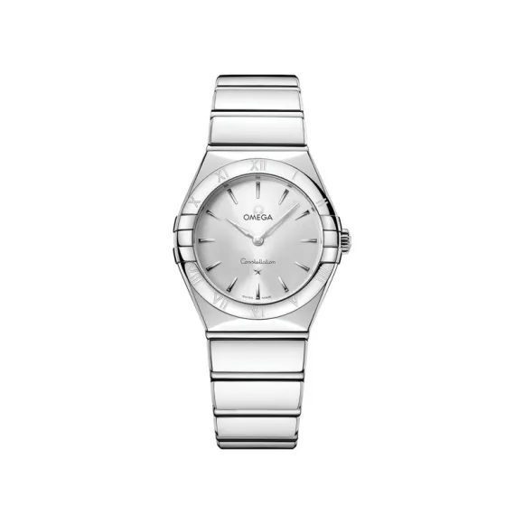 欧米茄/Omega 星座系列 28MM 精钢表壳 搭配 精钢表链 - 131.10.28.60.02.002