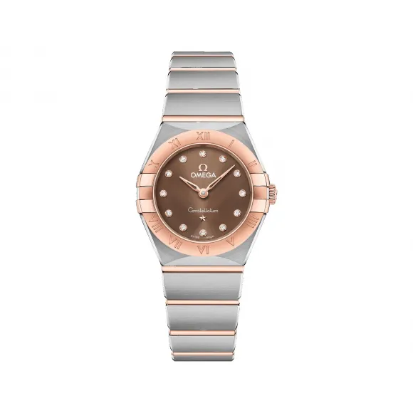 欧米茄/Omega 星座系列 精钢 Sedna K金表链 石英机芯 131.20.25.60.63.001