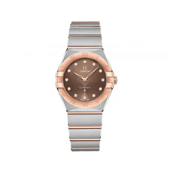 欧米茄/Omega 星座系列 精钢 Sedna K金表链 石英机芯 131.20.28.60.63.001