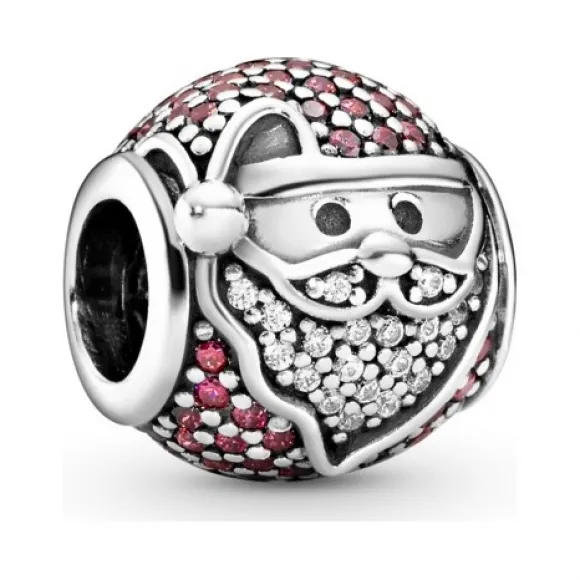 潘多拉/Pandora 闪耀快乐的圣诞老人925银 锆石796385CZR