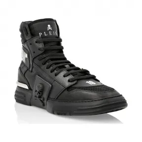 菲利普·普莱因/Philipp Plein 高帮靴 A19S-MSC2364-PLE006N-0202