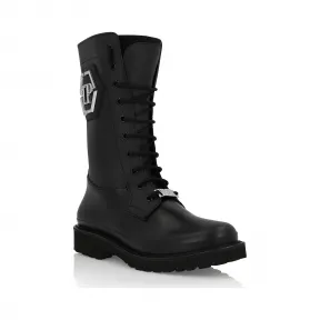 菲利普·普莱因/Philipp Plein 高筒靴 F19S-WSE0379-PTE003N-02