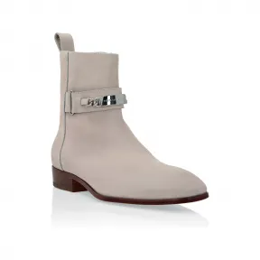 菲利普·普莱因/Philipp Plein Nabuk 靴子低平底 FAAS-MSE0170-PLE010N-06