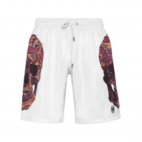 菲利普·普莱因/Philipp Plein 泳装平角内裤佩斯利骷髅 FACC-MMX0065-PNY002N-01