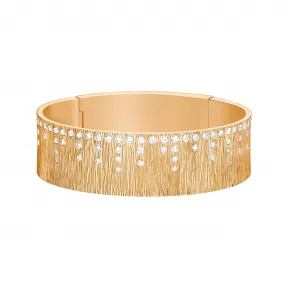 伯爵/Piaget 玫瑰金镶钻手镯 - 高级珠宝G36LB200