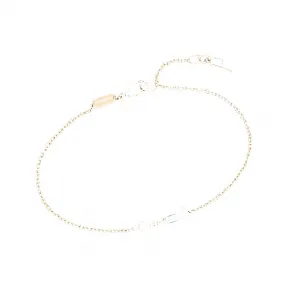 伯爵/Piaget 绿松石玫瑰金钻石手链-珠宝 G36PB900