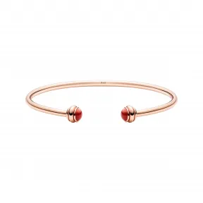 伯爵/Piaget 红玉髓玫瑰金开放式手镯-珠宝 G36PC500
