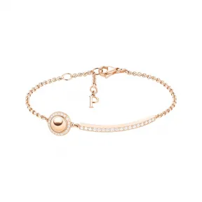 伯爵/Piaget 玫瑰金钻石手链 - 高级珠宝（G36PH300）