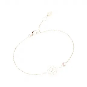 伯爵/Piaget 珍珠玫瑰金钻石手链-珠宝 G36U4400