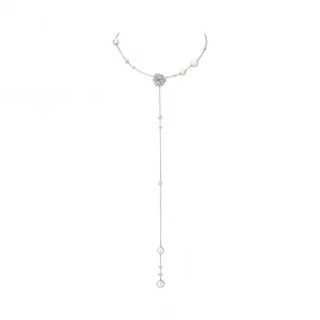 伯爵/Piaget 珍珠白金钻石项链-珠宝 G37U9400