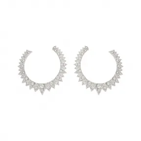 伯爵/Piaget 白金钻石耳环G38L8C00