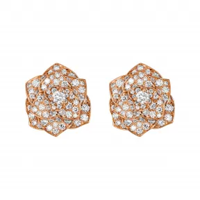 伯爵/Piaget 玫瑰金钻石耳环-珠宝 G38U0070