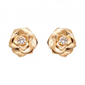 伯爵/Piaget 玫瑰金钻石耳环-珠宝 G38U0074