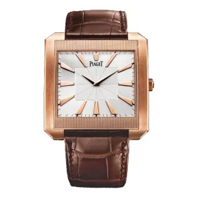 伯爵/Piaget 黑带系列 手动机械 18k玫瑰金 男表 GOA32005