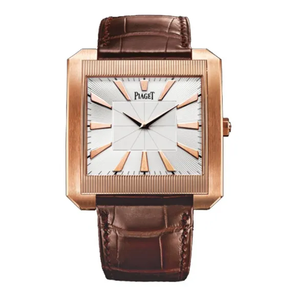 伯爵/Piaget 黑带系列 手动机械 18k玫瑰金 男表 GOA32005