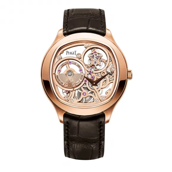 伯爵/Piaget Emperador 自动机械 18克拉 男表 GOA40042