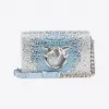 品高/Pinko PINKO Galleria Mini Love Bag Click 全水钻手袋 100067A0SRE45N