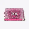 品高/Pinko PINKO Galleria Mini Love Bag Click 全水钻手袋 100067A0SRN94N