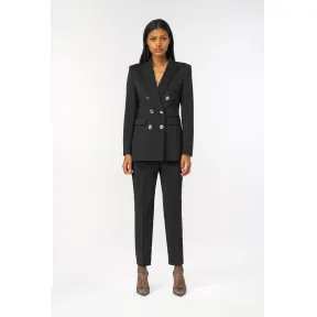 品高/Pinko Punto Stoffa 双排扣单西 100154A0HMZ99