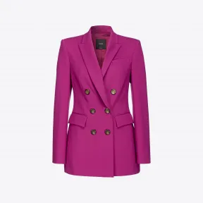 品高/Pinko Punto Stoffa 双排扣单西 100154A15MVIB