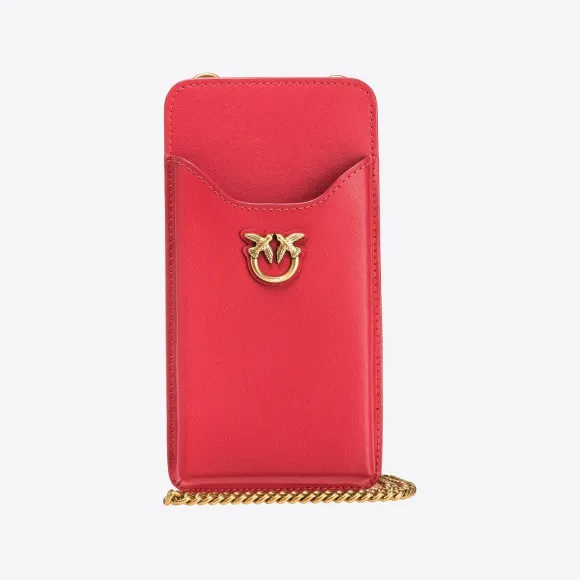 品高/Pinko 皮革手机袋 100266A0F1R41Q