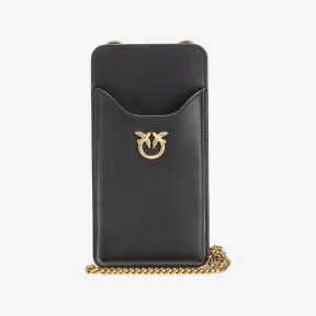 品高/Pinko 皮革手机袋 100266A0F1Z99Q