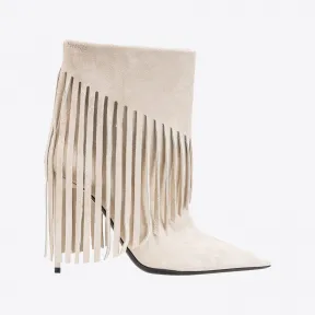 品高/Pinko 流苏踝靴 100573A0N8Z10