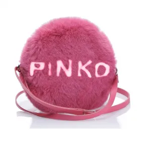 品高/Pinko LIGHT BEETROOT CORISTA FAUX LAPIN手提袋 1A11H8Y5RMN17