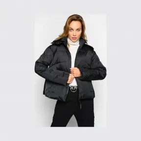 品高/Pinko LIMOUSINE BLACK IL CONFORTO技术缎面羽绒服 1B147U7815Z99