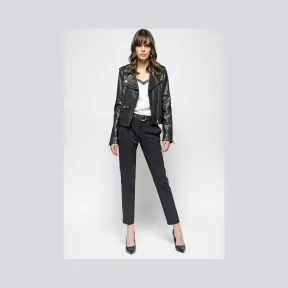 品高/Pinko LIMOUSINE BLACK BELLO 66裤子 1G140N6151Z99