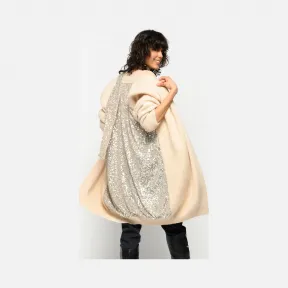 品高/Pinko 铂金色 格兰奇·费舍曼的肋排+开襟衫 1G14HNY5QFZ22