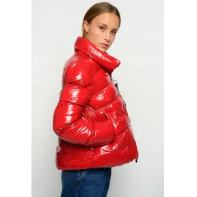 品高/Pinko 尼龙水晶面料羽绒服 1G154H-Y6BJR59