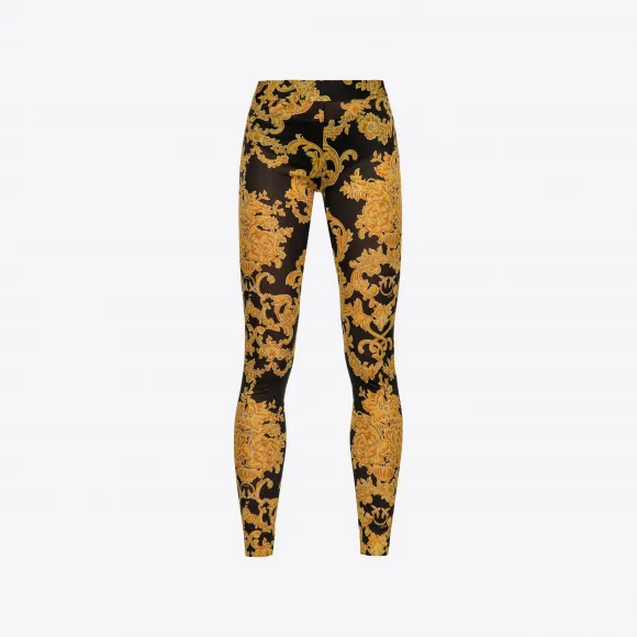 品蔻/Pinko 装饰印花打底裤 1G18GCA0AQZH2