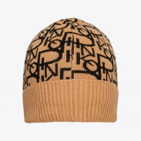 品蔻/Pinko 提花羊绒针织帽 1G2065Y7H1CZ3