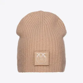 品蔻/Pinko Love Birds 拼饰罗纹针织帽 1G206DY774C60