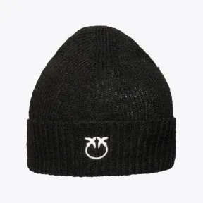 品蔻/Pinko 羊驼毛混纺针织帽 1G206GY4A8ZCB