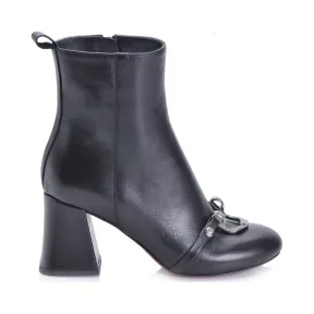 品高/Pinko LIMOUSINE BLACK MAGGIORE小牛皮踝靴 1H20N5Y5LTZ99