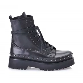 品高/Pinko LIMOUSINE BLACK Cingoli小牛皮格纹靴子 1H20P5Y5MZZ99