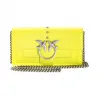 品高/Pinko 黄色 休斯敦丝质感小牛皮钱包 1P21ERY5FFH72