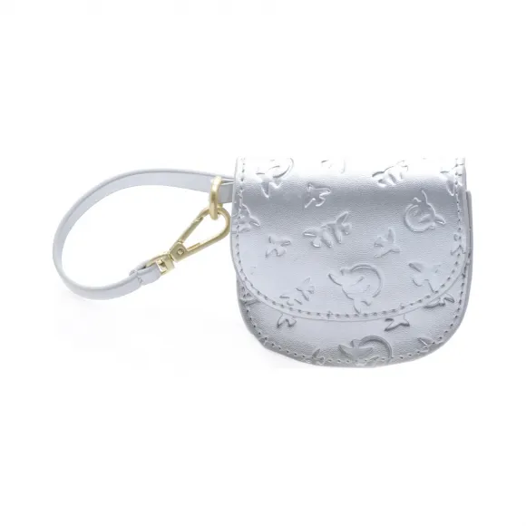 品高/Pinko 银色 华盛顿1层压皮革+尼龙手提袋 1P21HNY5VTZZF