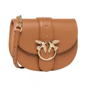 品高/Pinko 女性 啡色 皮革 手提包 1P21KQ-Y5FFL11