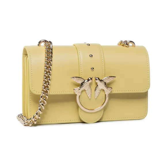 品高/Pinko 女性 黄色 皮革 手提包 1P21R4-Y5FFH44