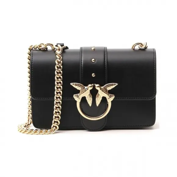 品高/Pinko 女性 黑色 牛皮 手提包 1P21R4-Y5FFZ99