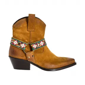 品高/Pinko 德克萨斯风格及踝短靴 1P21ZQ-Y6RHL39