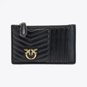 品蔻/Pinko 拉链卡夹 1P22XRA03ZZ99Q