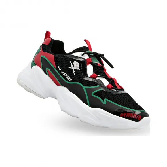 普兰/Plein Sport 绿色 男士 跑步鞋 A19S-MSC2423-STE003N_05