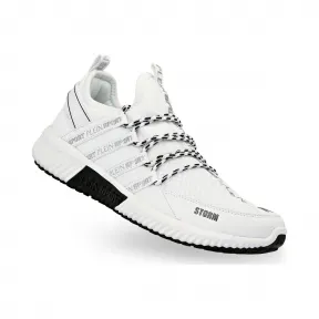 普兰/Plein Sport 白色 男士 跑步鞋 F19S-MSC2237-STE003N_01