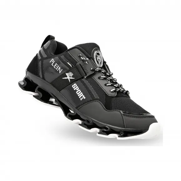 普兰/Plein Sport 黑色 女士 跑步鞋 F19S-MSC2239-STE003N_02