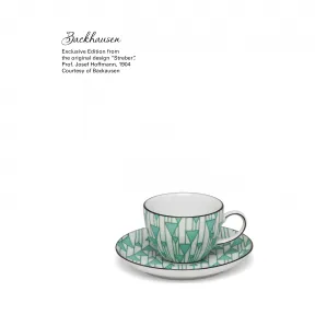 普拉达/Prada 瓷质咖啡杯套装 10Z001-2BRK-F02CZ